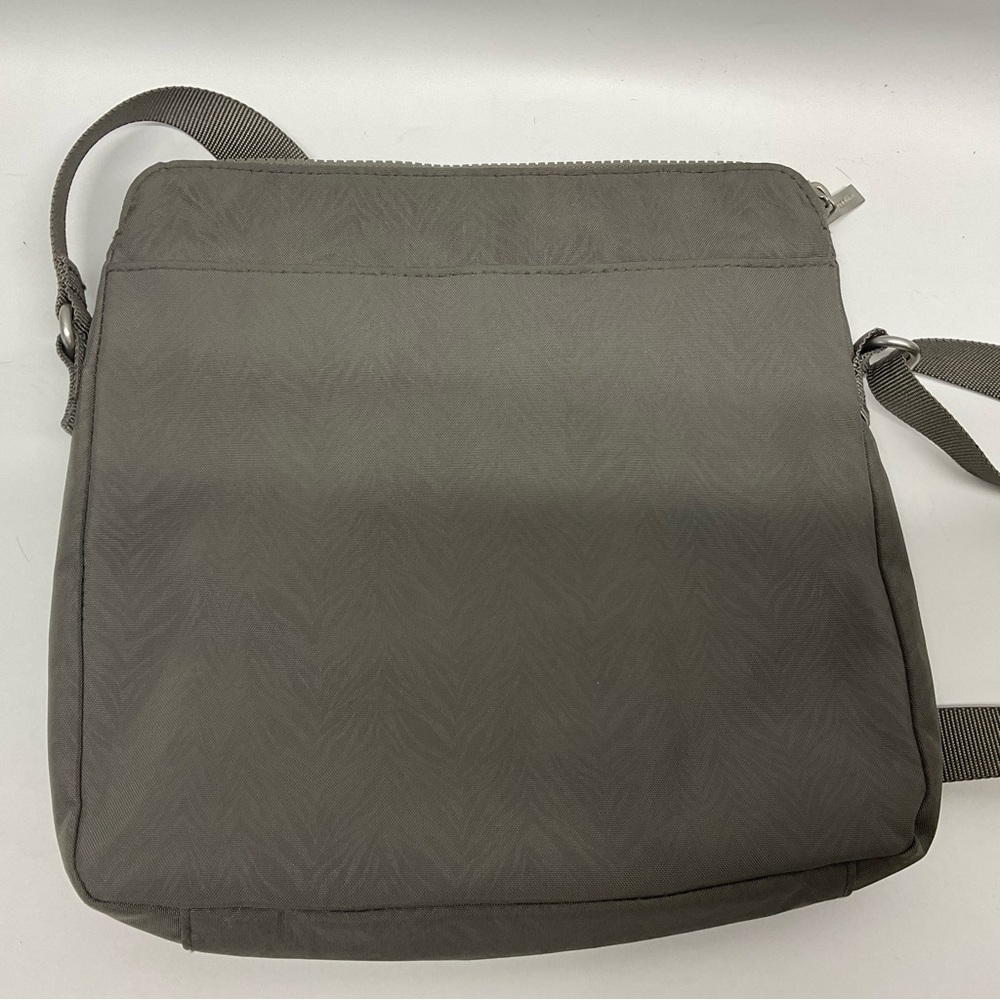 Baggallini Comrade Crossbody Purse Bag Dark Gray Multi Pockets EUC Travel - Picture 2 of 7